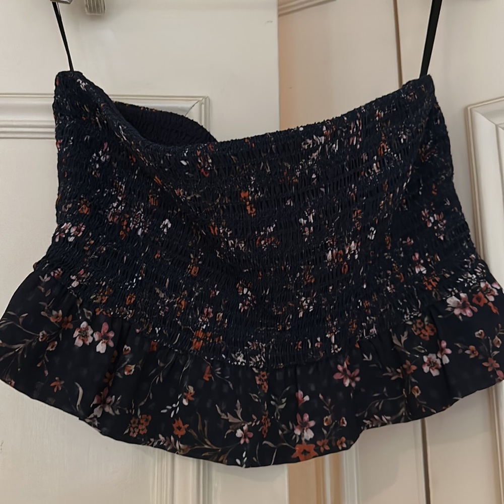 Tularosa smocked crop top